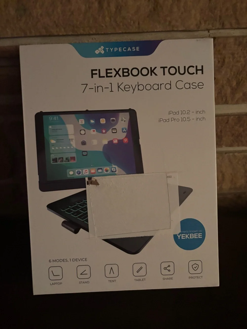 Flexbook Touch 7-in-1 Keyboard Case — Black